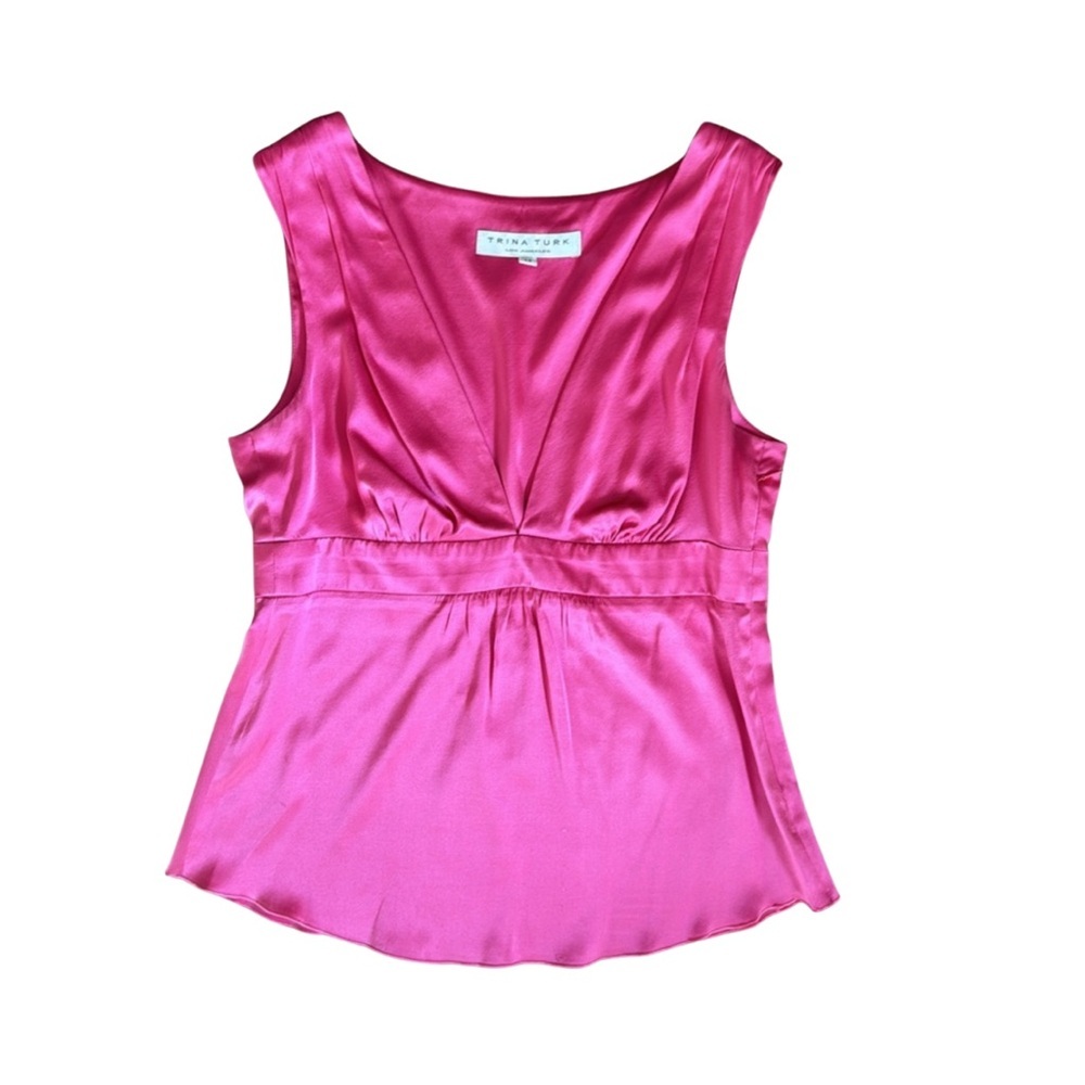 Trina Turk Hot Pink Top